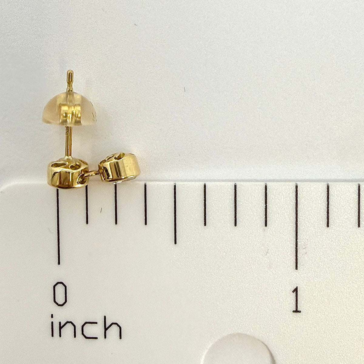 18K Gold Diamond Earrings