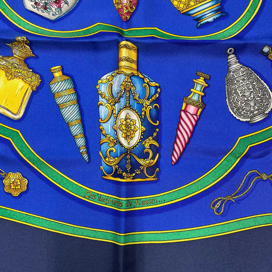 Hermes "Qu'importe le Flacon" Silk Scarf