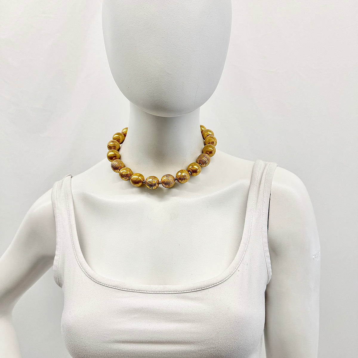 Jan Suchodolski Sterling Silver Beaded Necklace