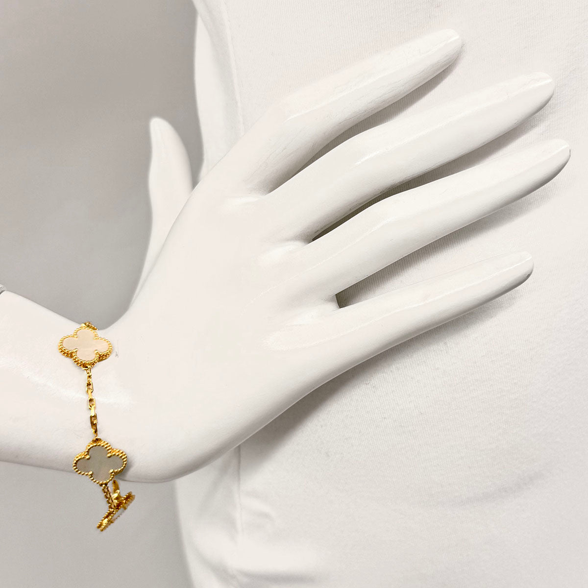 Van Cleef & Arpels Vintage Alhambra 5 Motif Bracelet