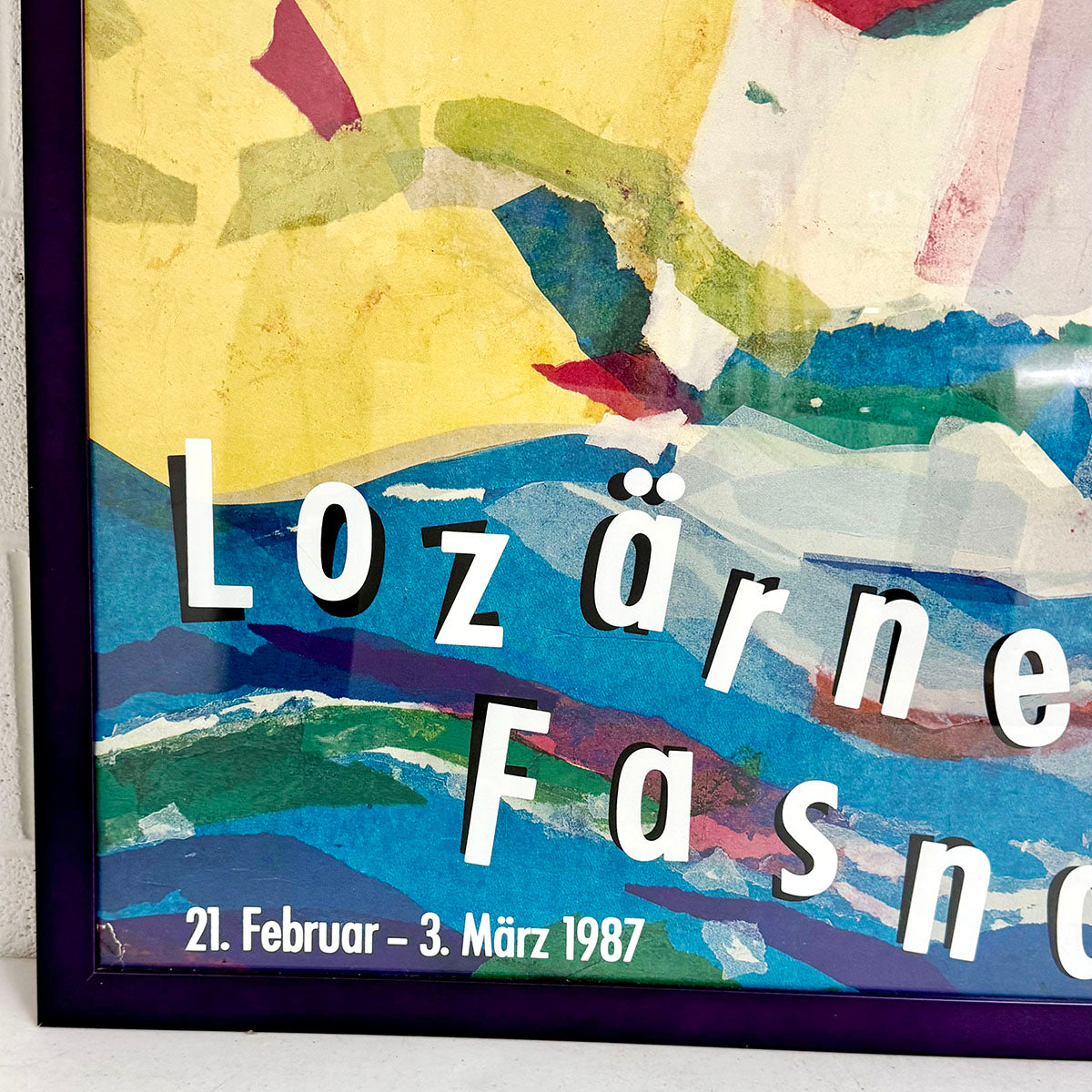 "Lucerne Carnivale" Vintage Advertising Poster