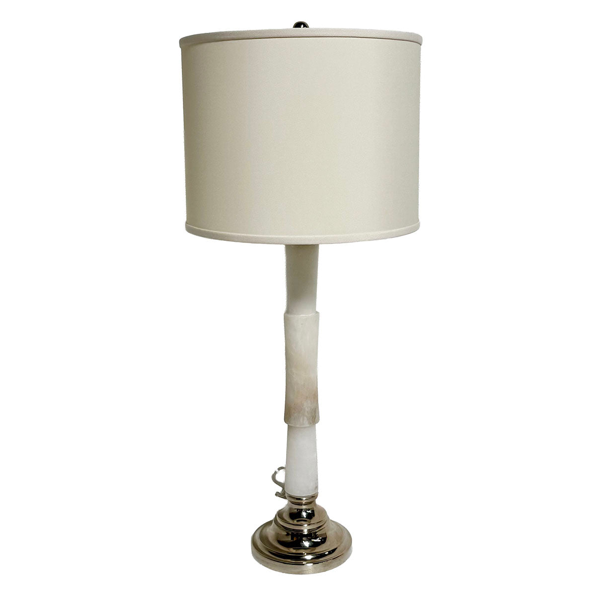 Alabaster Column Table Lamp