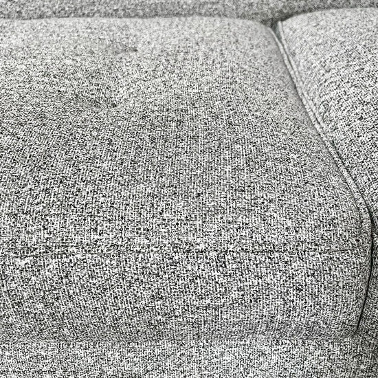 Sofa with Button Tufted Seat Cushions and Piped Edging