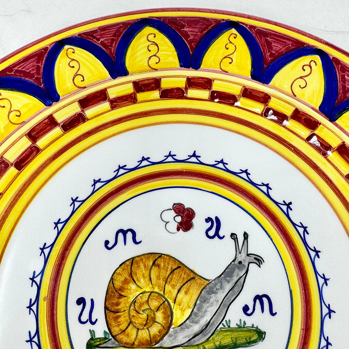 PlatesDeruta Hand painted Wall plate
