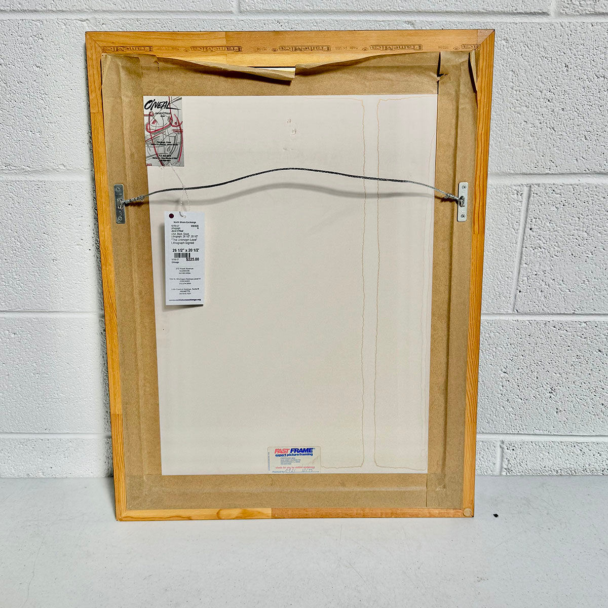 "The Unknown Love" Lithograph Signed