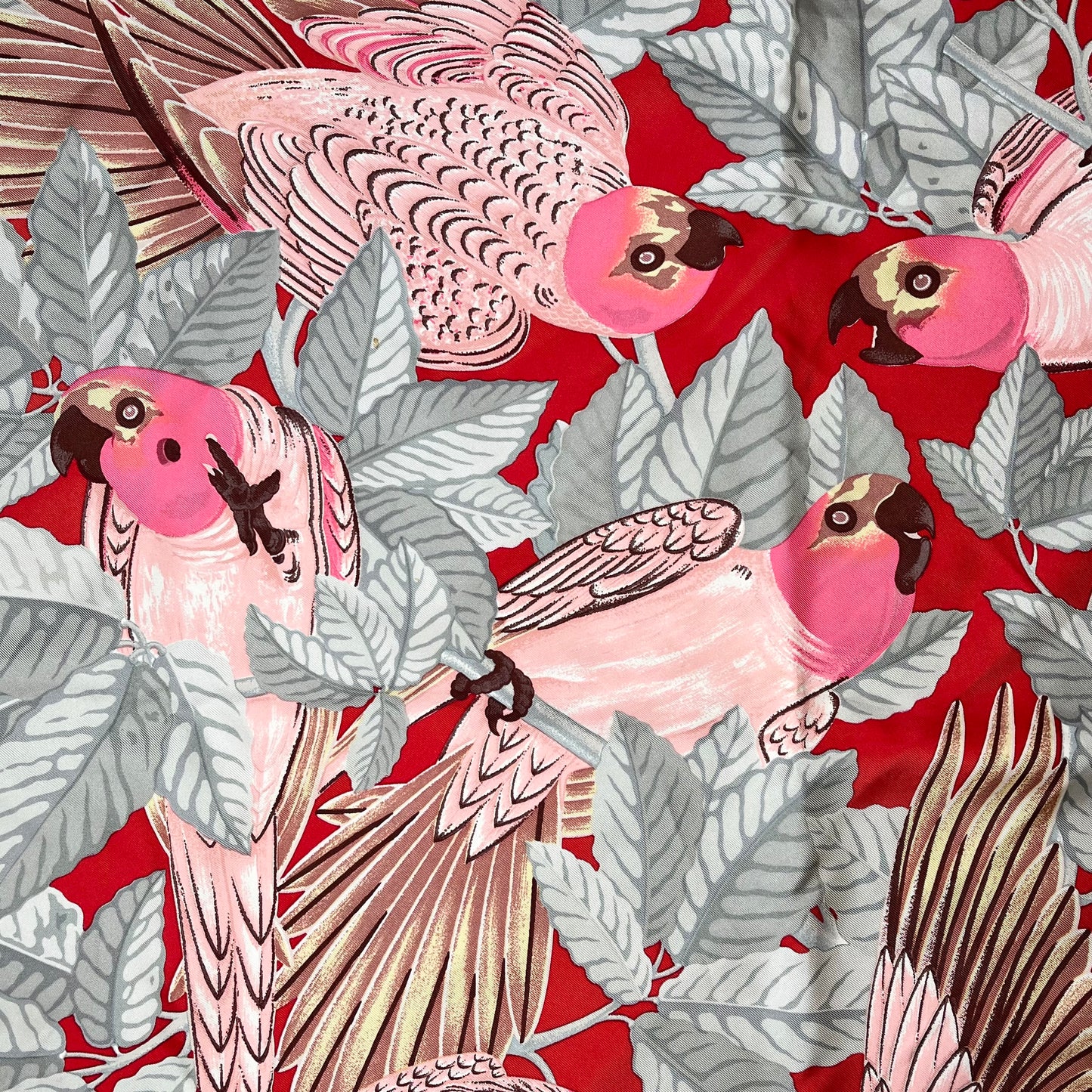 Hermes "Les Perroquets" Scarf