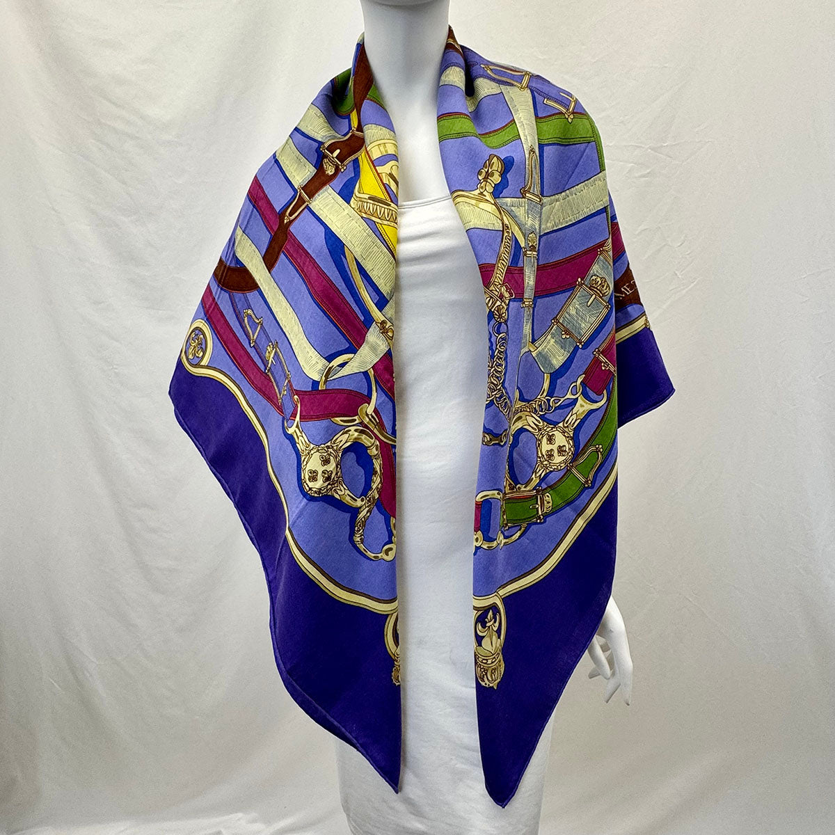 Hermes "Cavalcadour" Cashmere Shawl
