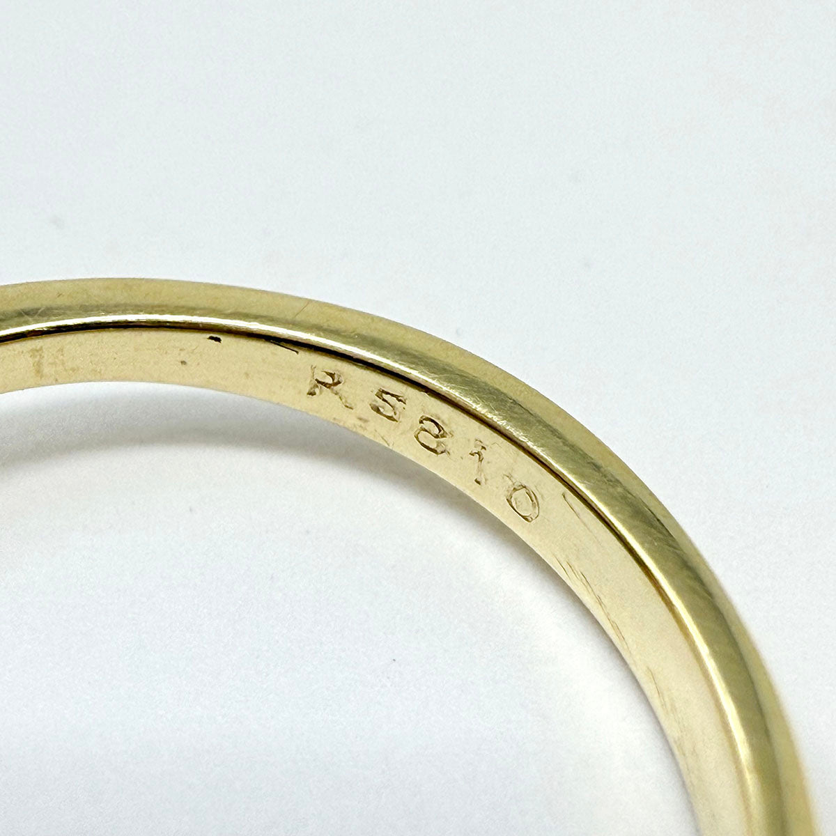 18K Gold Ring with Emerald and Yellow Sapphire