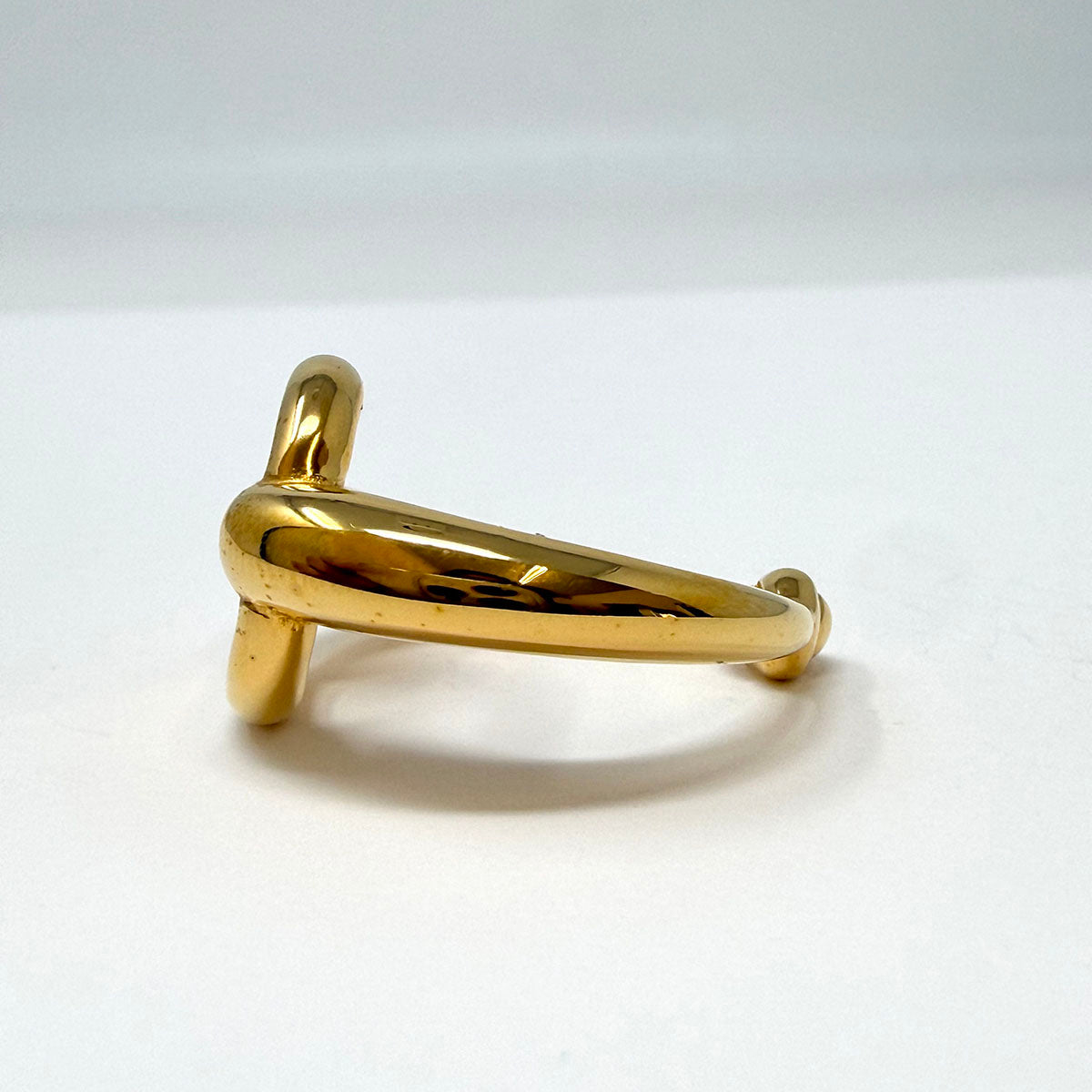 Hermes Knot  Scarf Ring