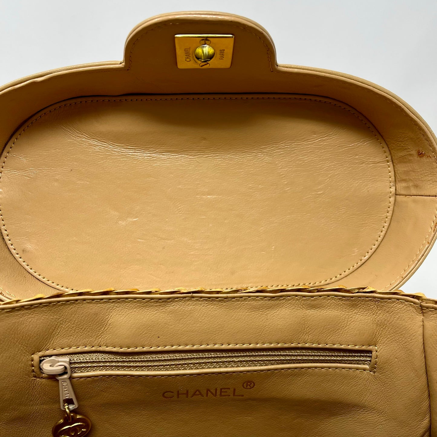 Chanel Rattan Wicker Shoulder Bag