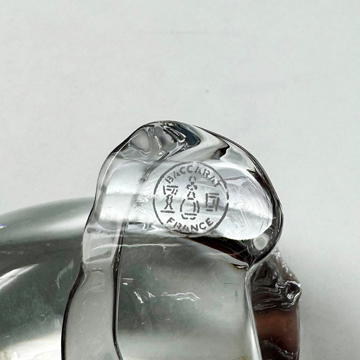 Crystal Hippo Figurine