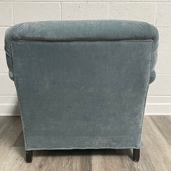 Blue Velvet Chair