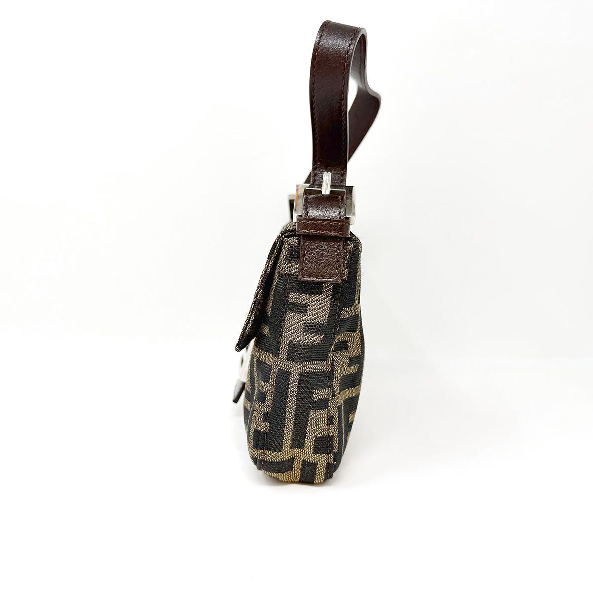 Fendi Zucca Baguette Shoulder Bag