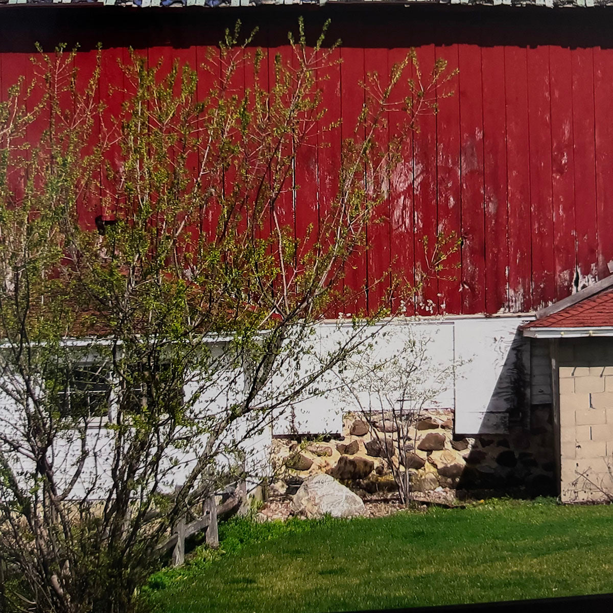 "Barn With Silo"