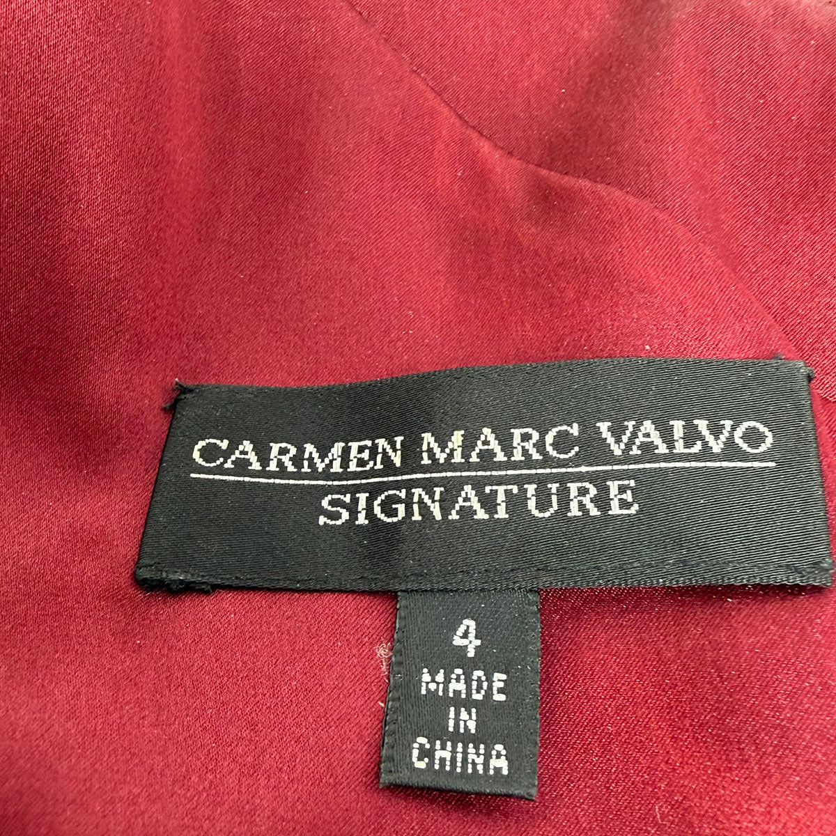Carmen Marc Valvo Dress