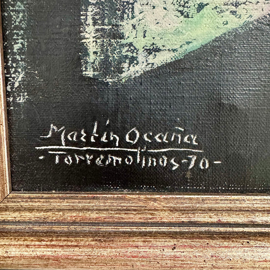 "Spanish Village" Signed and Dated '70