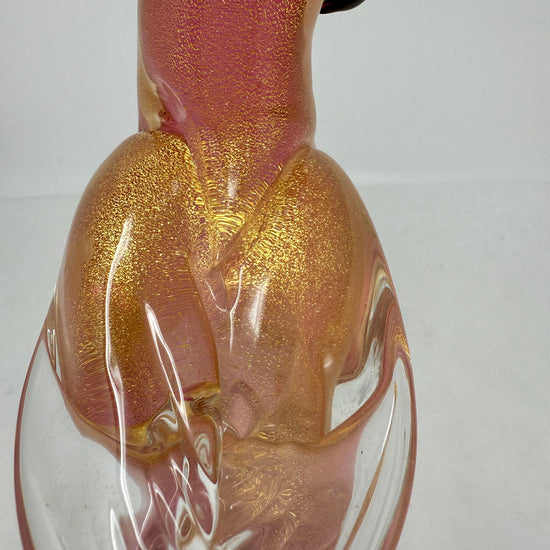 Art Glass Cockatiel Figurine