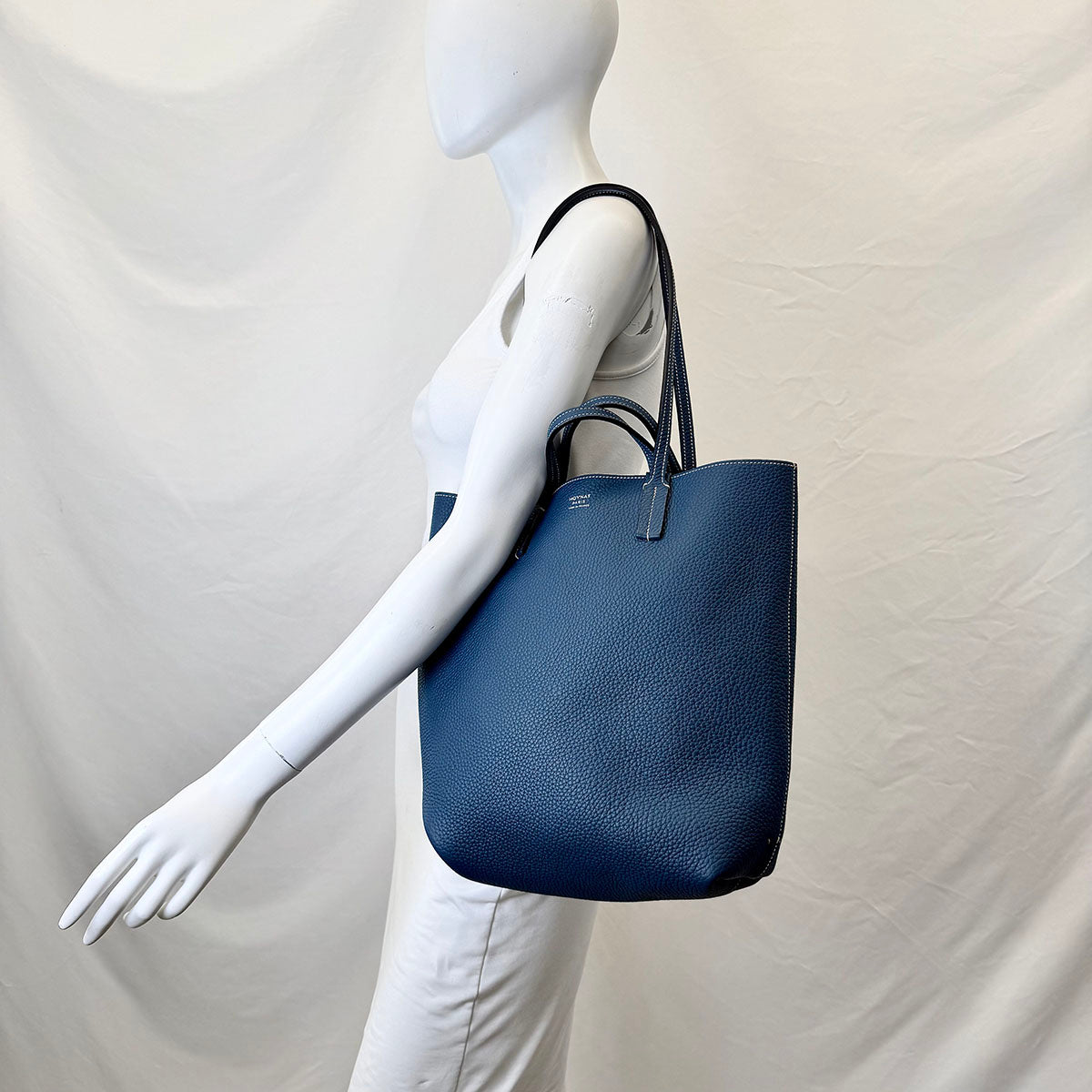 Moynat Leather Reversible Quatro Tote