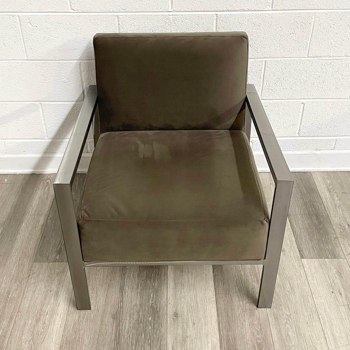 Pair of Room & Board Lounge Chairs by McCreary Modern
