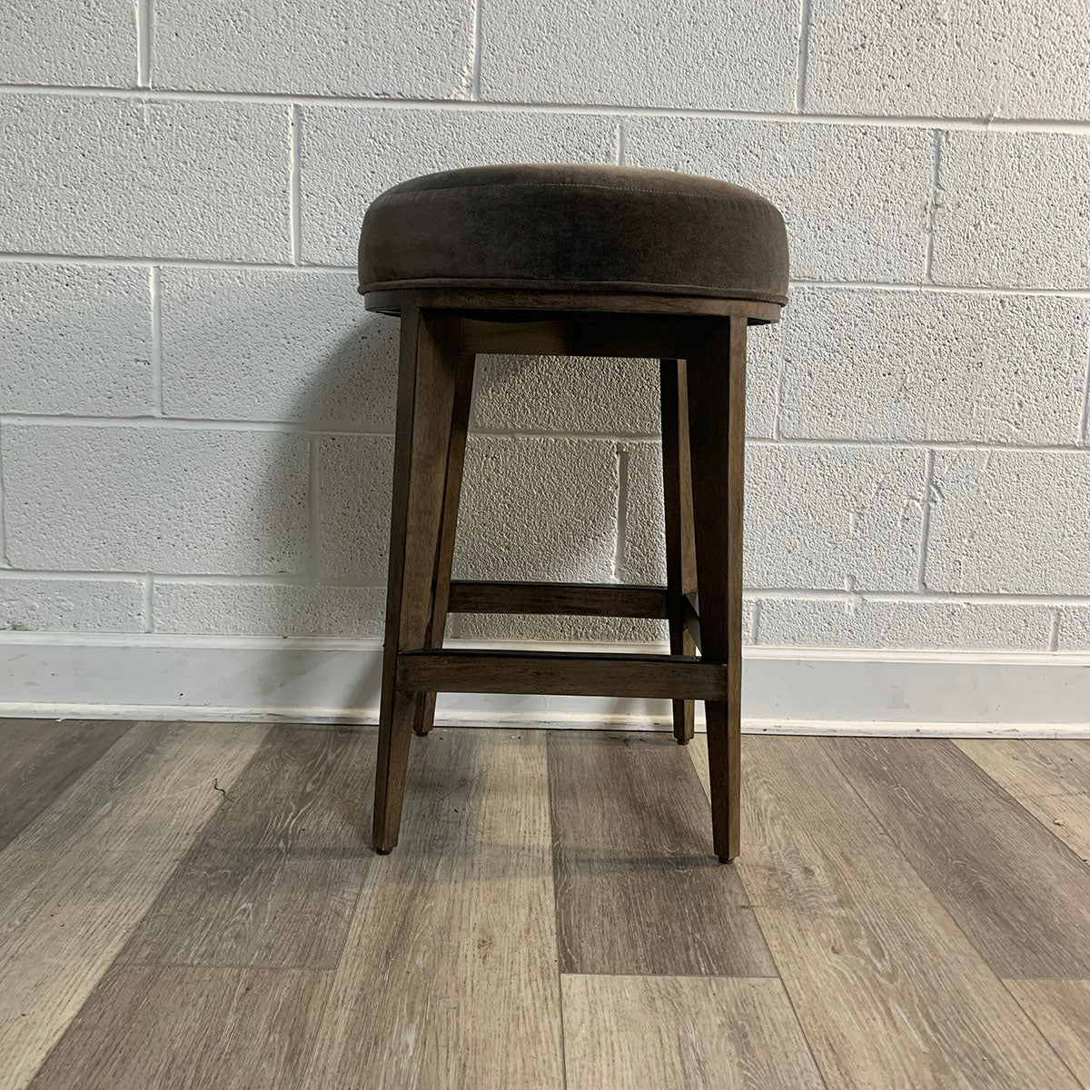 Set of 4 Velvet Stools