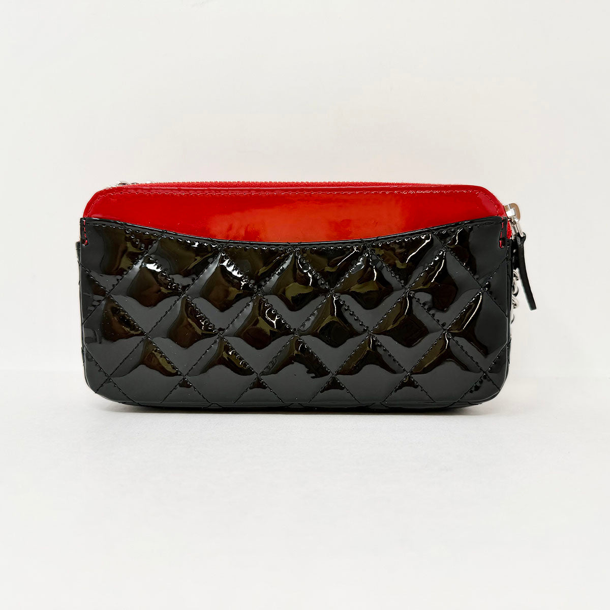 Chanel Double Zip Clutch
