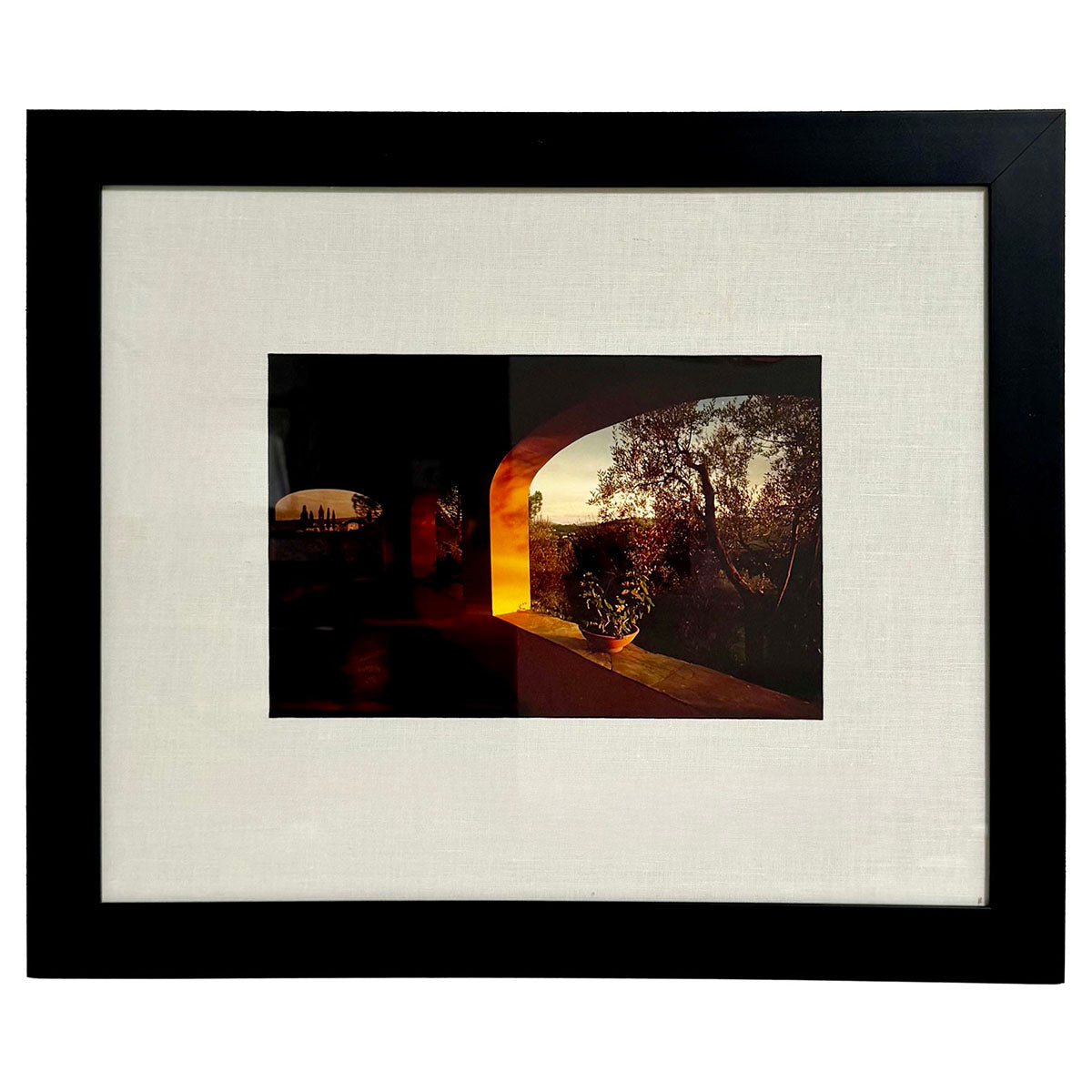 "Italian Countryside Seen Through an Archway"