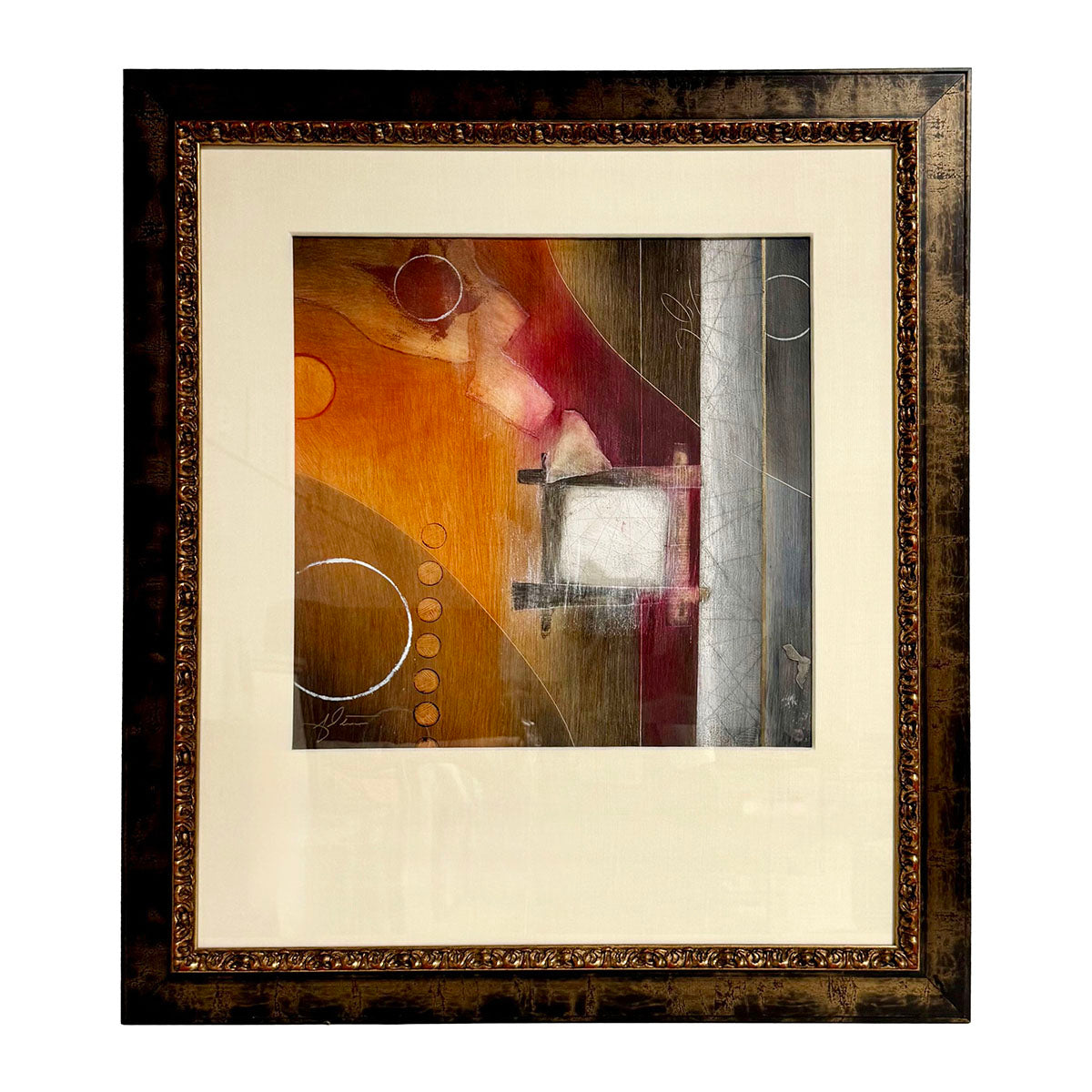 "Abstract with Circles"