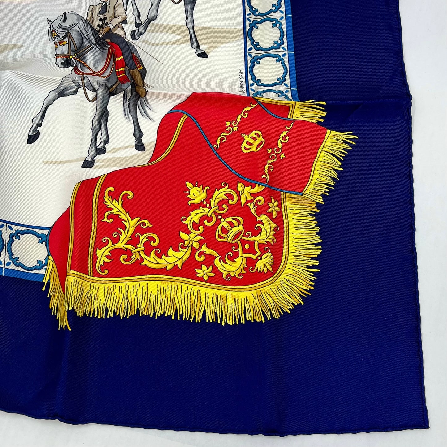 Hermes "Real Escuela Andaluza del Arte Equestre" Silk Scarf