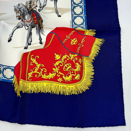 Hermes "Real Escuela Andaluza del Arte Equestre" Silk Scarf