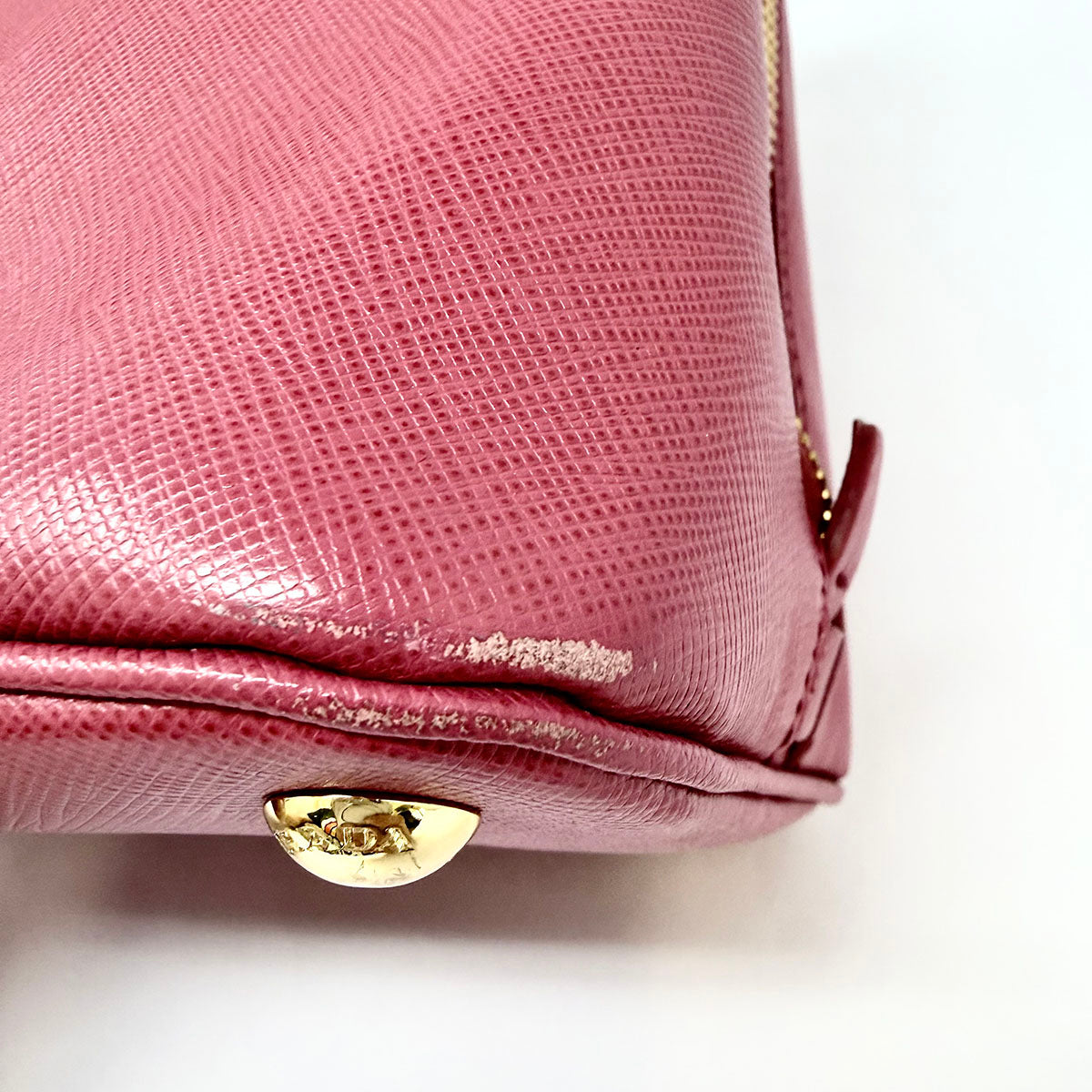 Prada Saffiano Lux Promenade Handle Bag