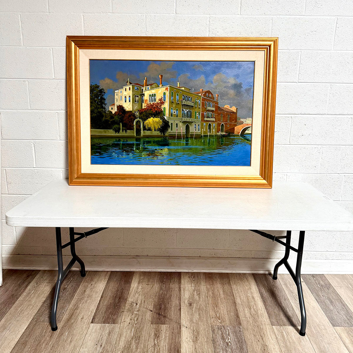 "Venice in the Evening Light" Signed