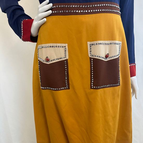Gucci Color Block Dress