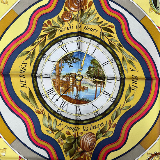 Hermes "La Ronde des Heures" Scarf