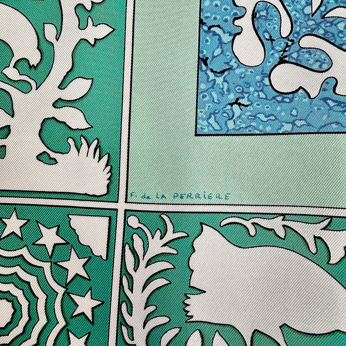 Hermes "Early America" Scarf