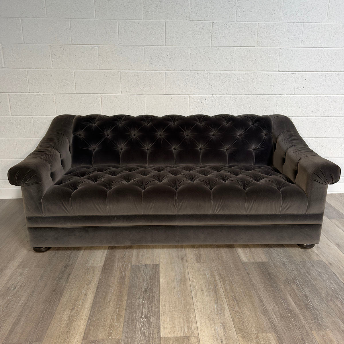 Ice Carbon Velvet Sofa