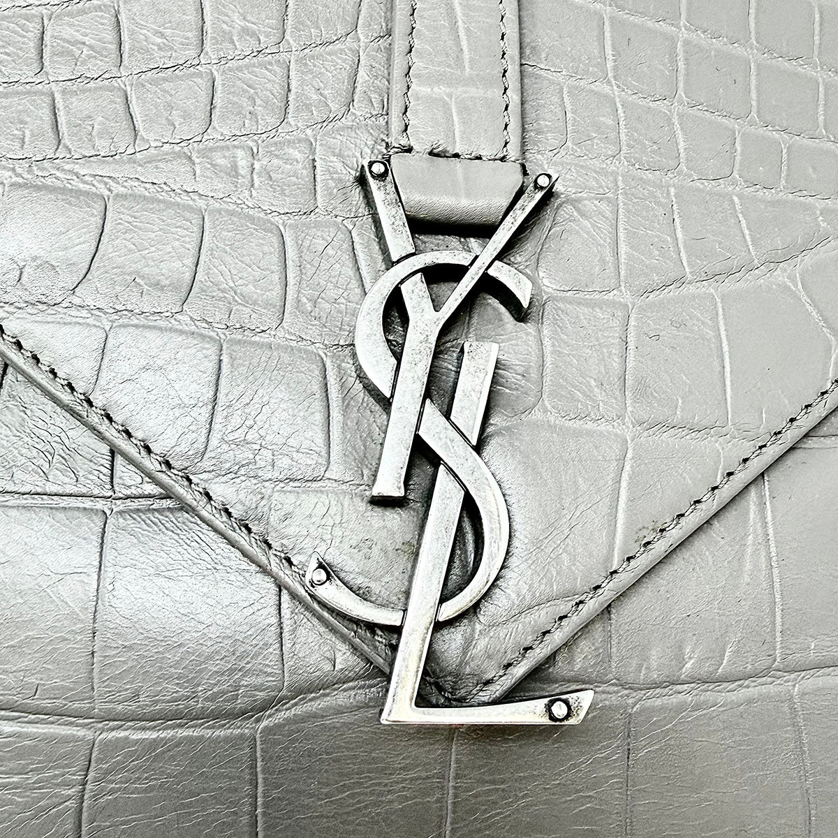 Saint Laurent Embossed Leather Crossbody