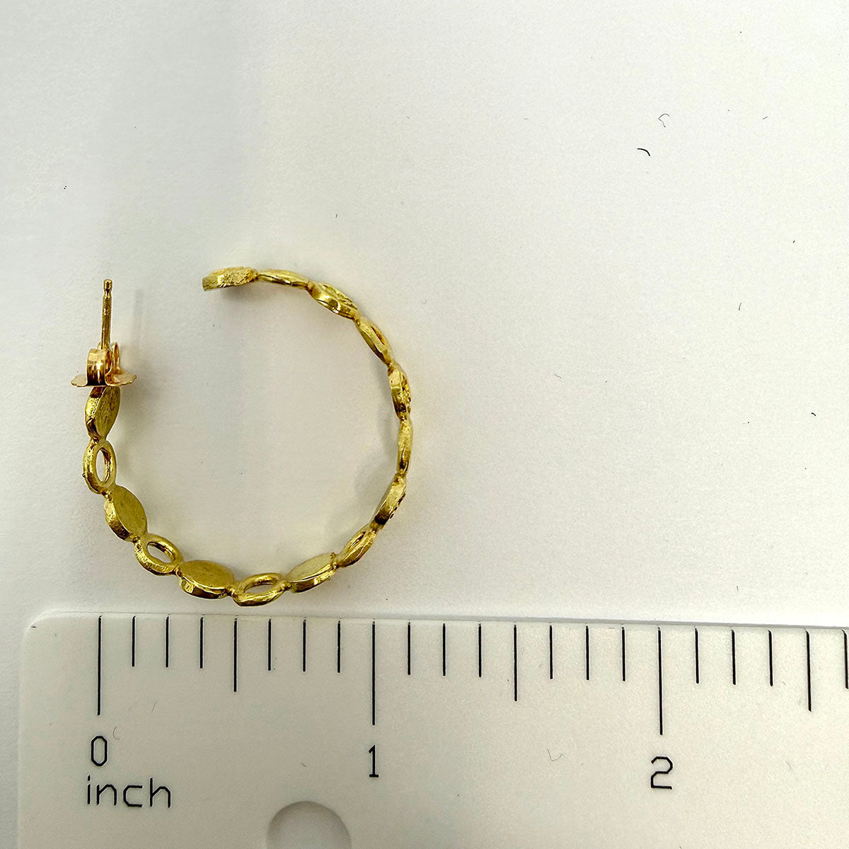 14K Gold Hoop Earrings