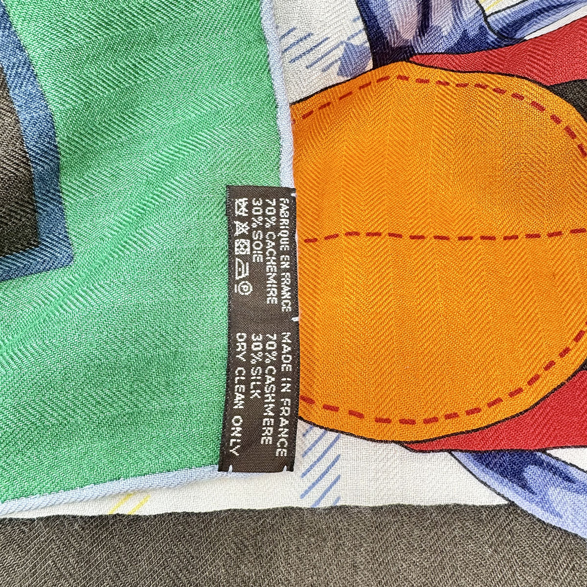 Hermes Sellier Equestrian Shawl