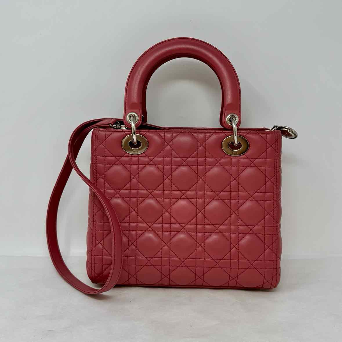Christian Dior 2012 Medium Cannage Lady Dior Bag