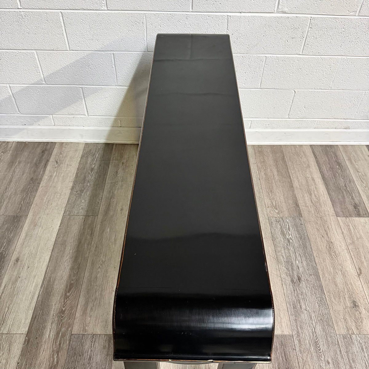 Black Asian-Inspired Console Table
