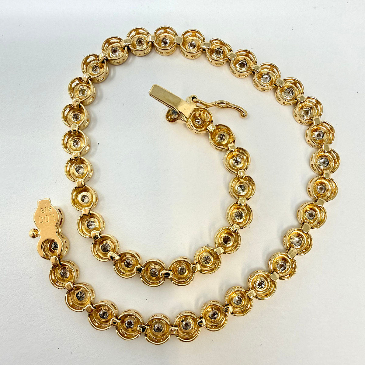 18K Diamond Tennis Bracelet