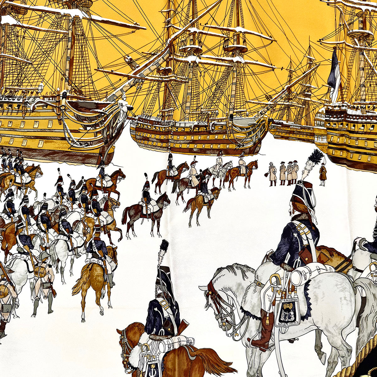 Hermes" Marine et Cavalerie" Scarf