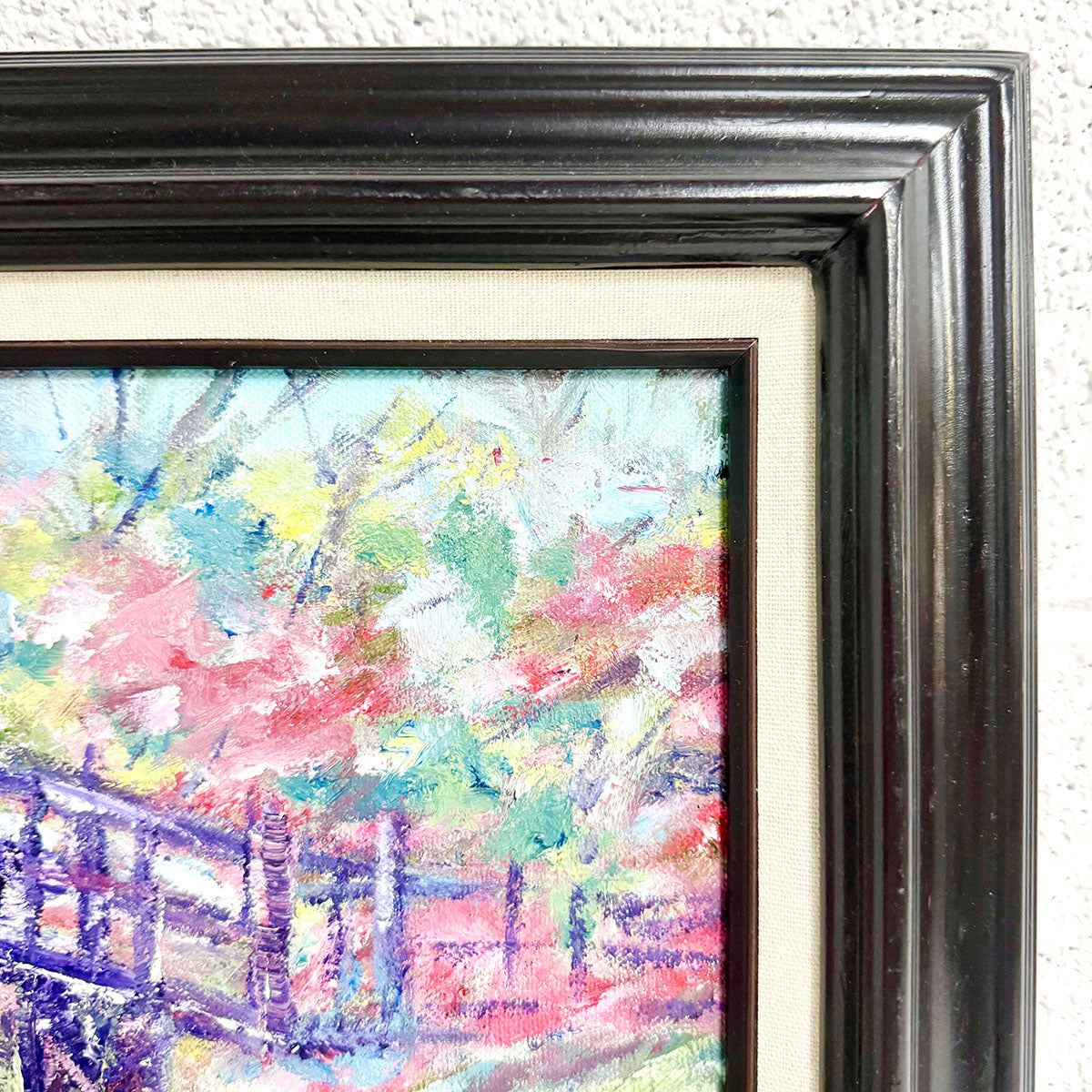 Framed Landscape Painting signed