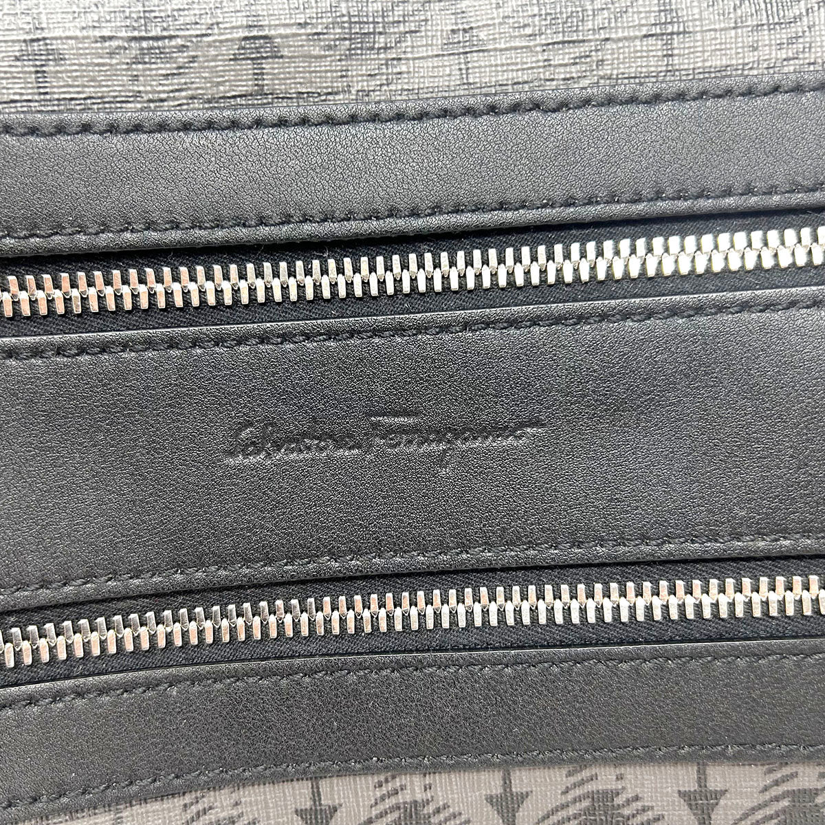 Salvatore Ferragamo Printed Toiletry Bag