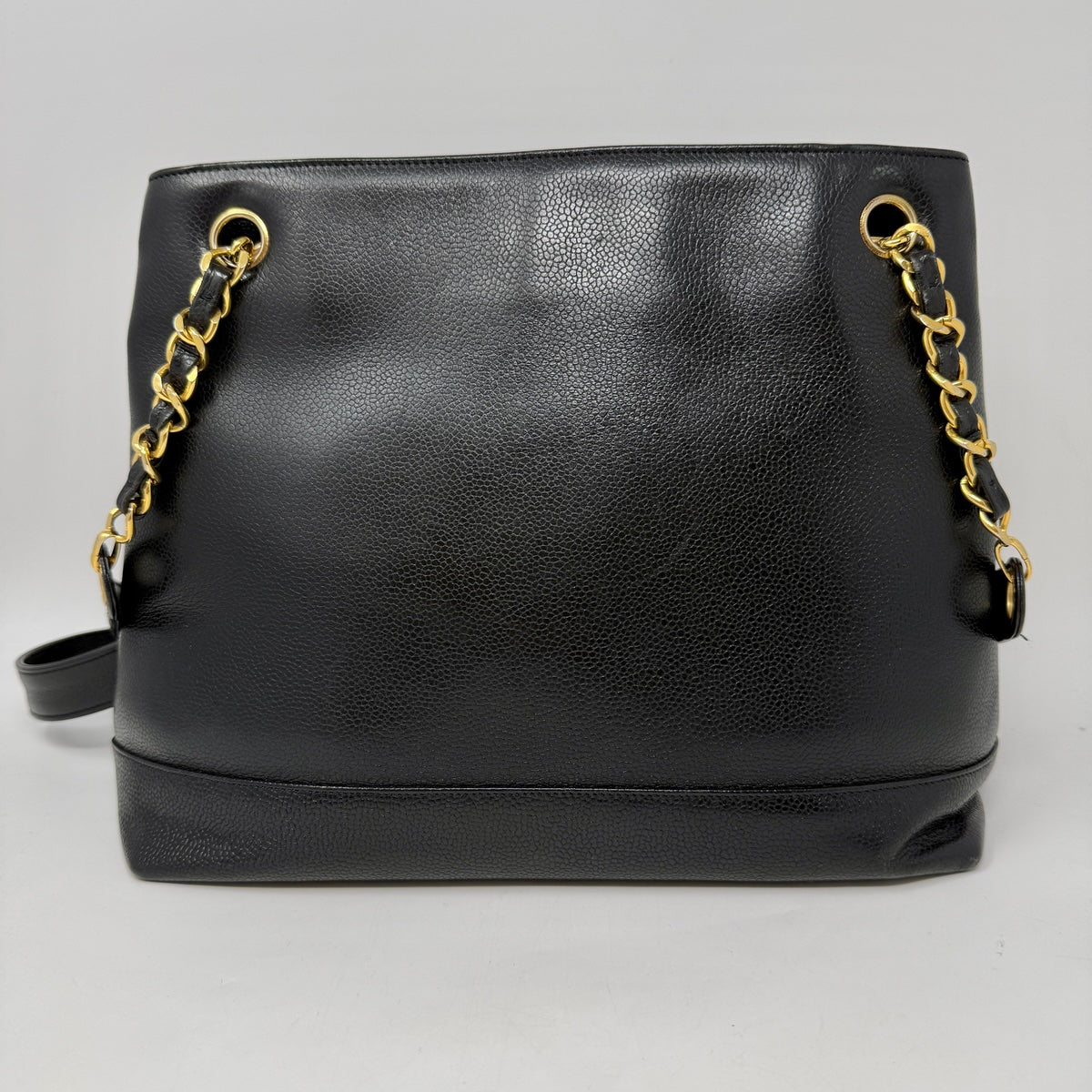 Chanel Vintage CC Shopping Tote