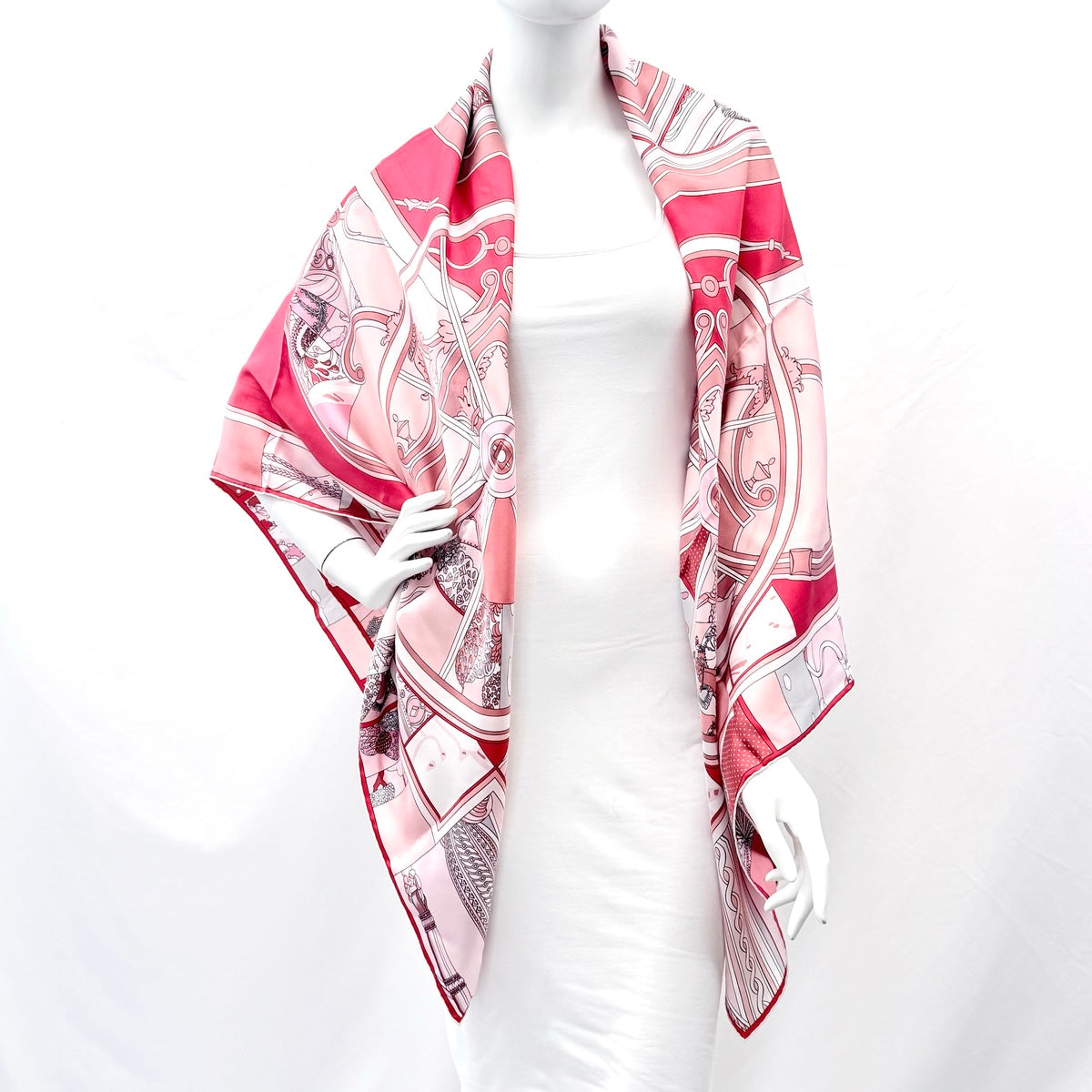 Hermes "Washington Carriage" Shawl