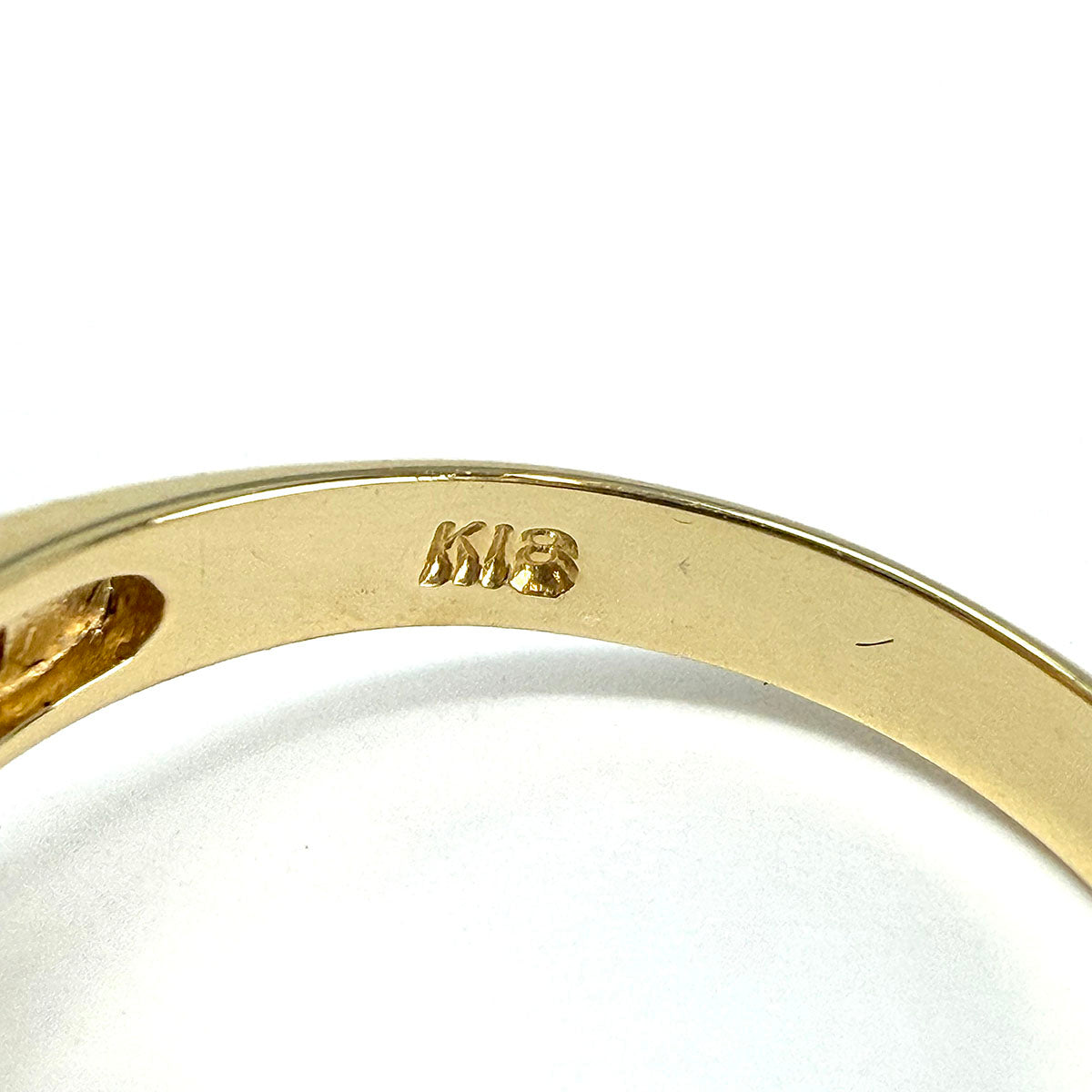 18K Gold Akoya Pearl and Diamond Ring