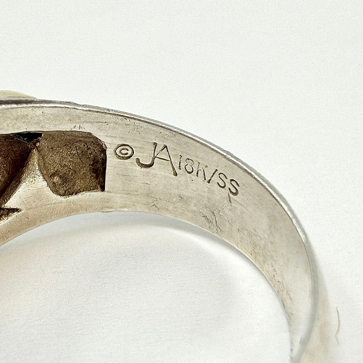 John Antencio Ring with Topaz