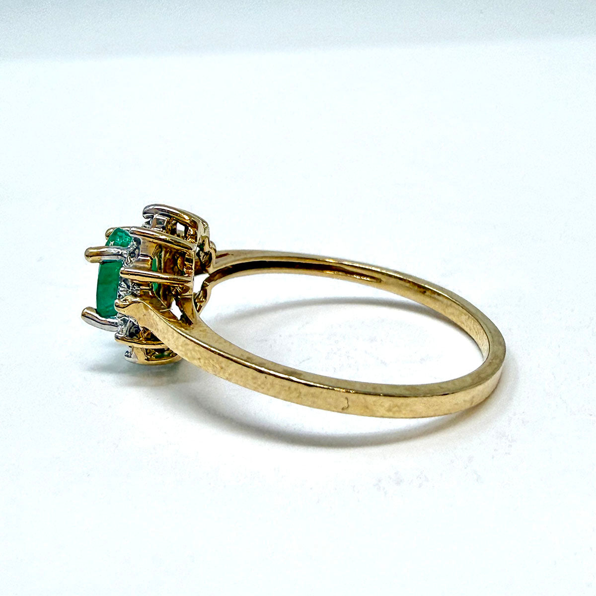 Emerald and Diamond Ring