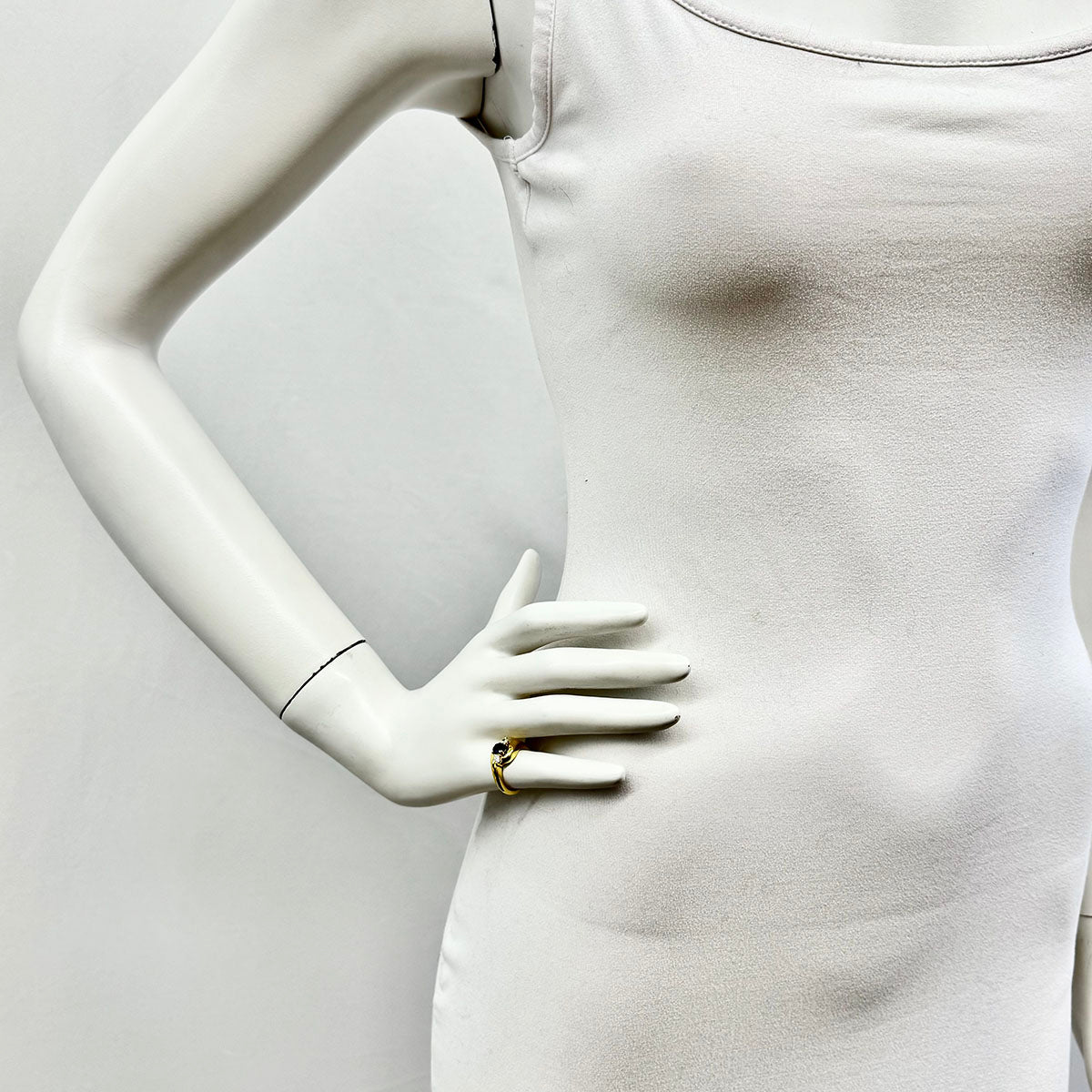 Kurt Wayne 18K Gold Ring with Sapphire and Diamond